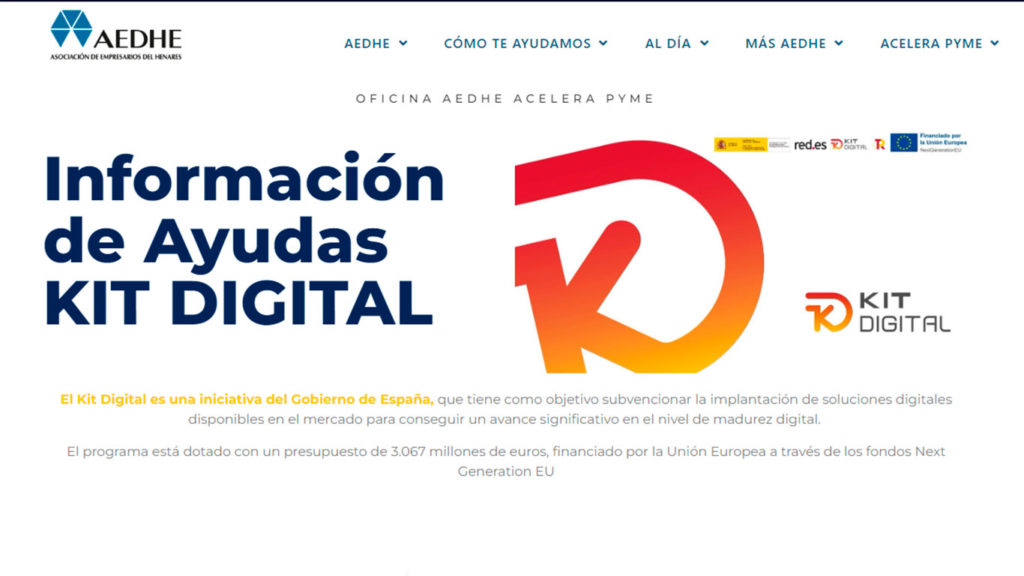 Oficina Acelera Pyme de AEDHE para impulsar la transformación digital