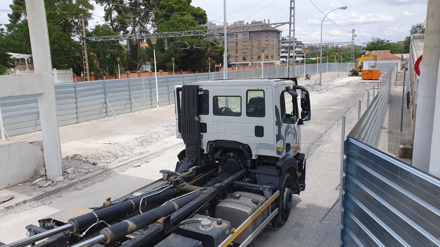 Primeras Im Genes Del Inicio De Las Obras En La Estaci N De Cercan As