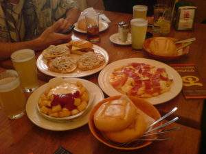 Tapas en Alcalá