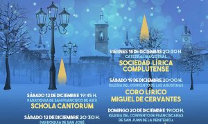 Conciertos de Navidad 2015 en Alcalá de Henares