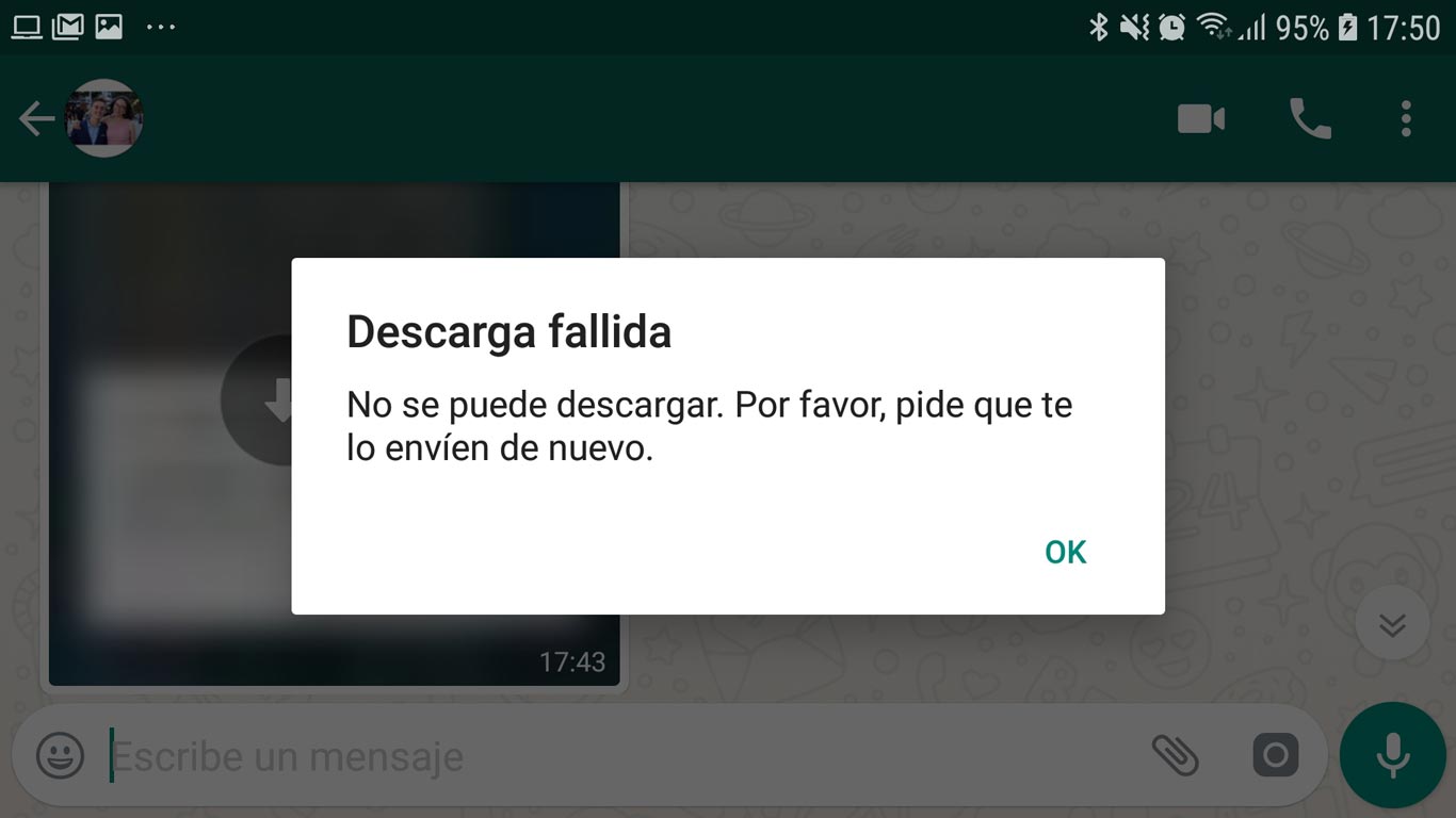 Un nuevo fallo de WhatsApp impide ver fotos o vídeos Dream Alcalá