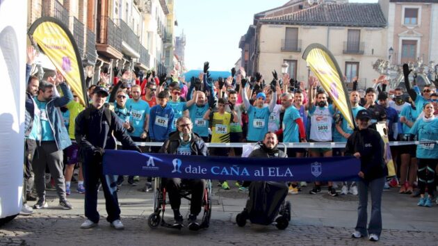 Las calles de Alcalá de Henares se llenan de corredores para ‘Darle CAÑA al ELA’